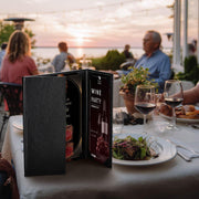 Yescom 8.5x11 PU Leather Menu Covers Set(5) Image