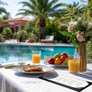 Yescom 4.25x14 PU Leather Bar Wine Menu Covers Set(5) Image