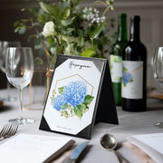 Yescom Table Tents Double Sided Cards Holder PU Leather Image