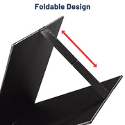 Yescom Table Tents Double Sided Cards Holder PU Leather Image