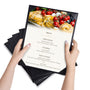 Yescom 8.5x11 PU Leather Menu Covers Set(5), Single-View Image