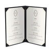 Yescom Personalized Menu Covers - 8.5x14 PU Leather Custom Printed & Color