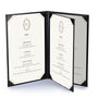 Yescom Personalized Menu Covers - 8.5x14 PU Leather Custom Printed & Color, 4-View(5ct.) Image
