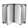 Yescom Personalized Menu Covers - 8.5x14 PU Leather Custom Printed & Color, 6-View(5ct.) Image