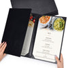 Yescom 8.5x14 PU Leather Menu Covers Set(5)
