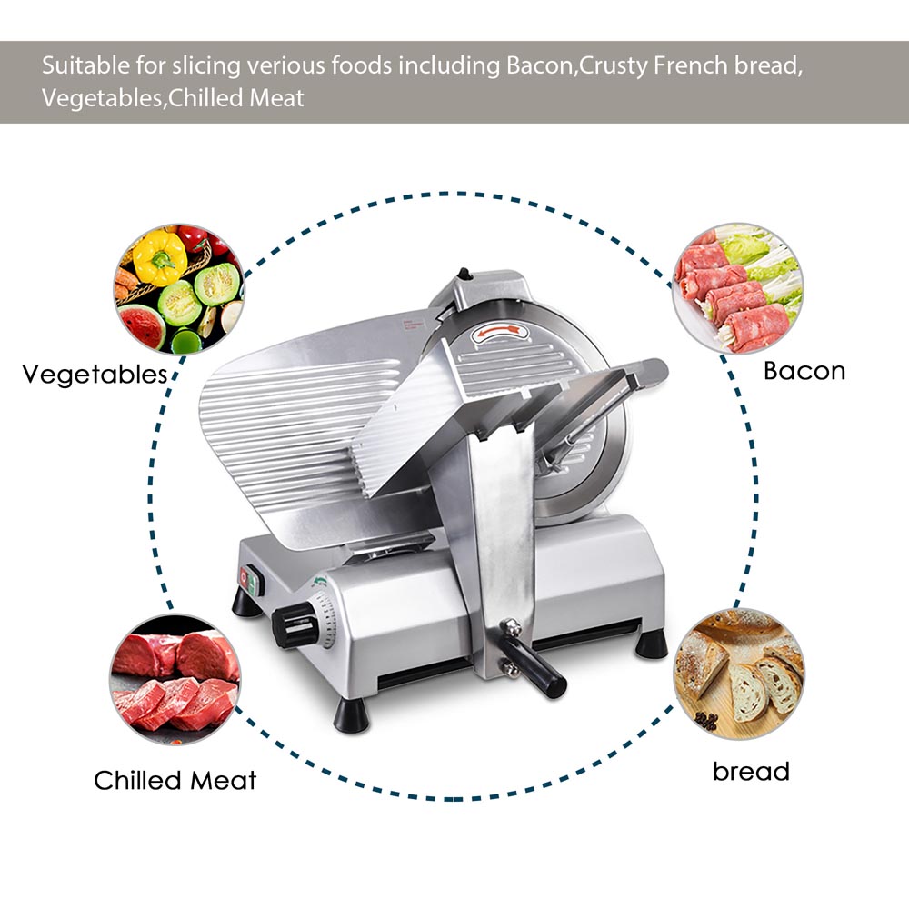 12" Heavy Duty Meat Slicer Professional Food Slicer