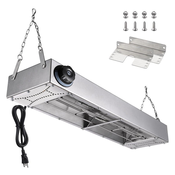 Yescom Food Warmer Overhead Heater 24 in. 900W Image