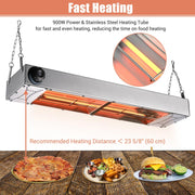 Yescom Food Warmer Overhead Heater 24 in. 900W Image