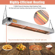 Yescom Food Warmer Overhead Heater 36 in. 1000W Image