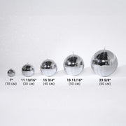 Yescom Silver Mirror Ball for 70s/80s Disco Parties Fashion Runway Image