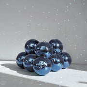 Yescom Blue Mirror Ball for Awards Night Summer Event, 7in 8ct. Image