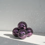Yescom 7 Inch Mirror Ball for Wedding Centerpiece Party Decor, Purple Image