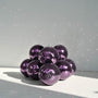 Yescom 8 Pack 7 Inch Mirror Ball for Wedding Centerpiece Decor Wholesale, Purple Image