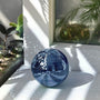 Yescom Mirror Disco Ball Party Bright Reflective Ball, 12in Blue Image