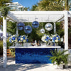 Yescom 16PCS Large Mirror Balls - 5 Assorted Sizes Up to 24"