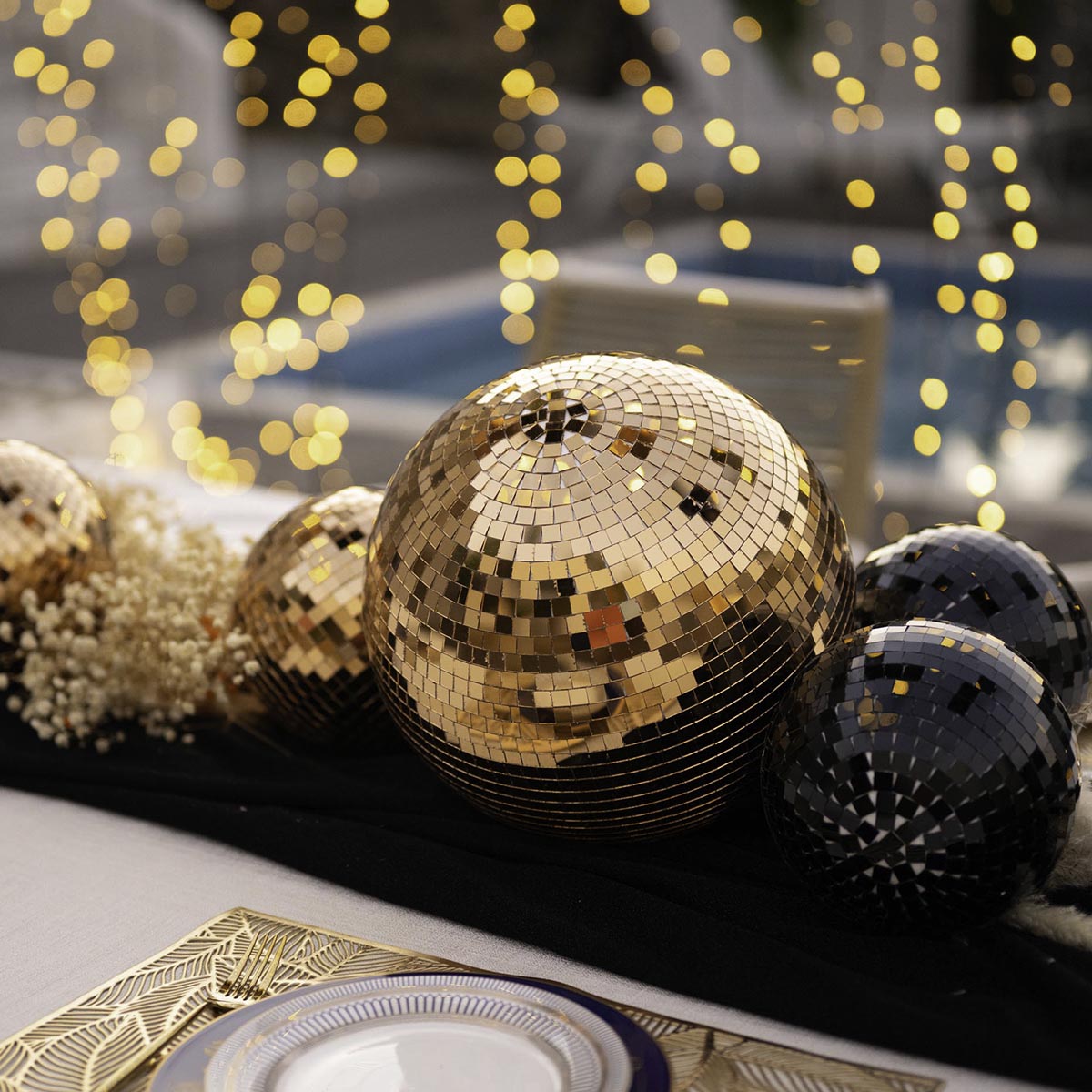 Mirror Balls, Disco Balls & Motors
