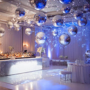 Yescom Silver Mirror Ball for 70s/80s Disco Parties Fashion Runway Image