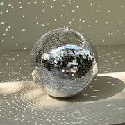 Yescom 16in Shiny Disco Ball with Motor, 8 RGB Lights for Event Party Image