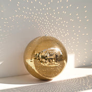 Yescom Gold Mirror Ball for Luxury Weddings Grand Openings, 16in 1ct. Image