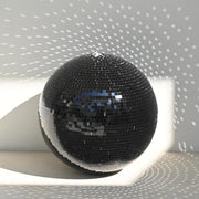 Yescom Black Mirror Ball for Tech Launches Car Show, 20in 1ct. Image