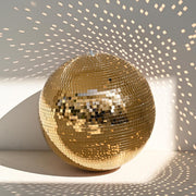 Yescom Gold Mirror Ball for Luxury Weddings Grand Openings, 20in 1ct. Image