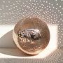 Yescom 20 Inch Mirror Ball for Greenhouse Wedding Vintage Party, Rose Gold Image