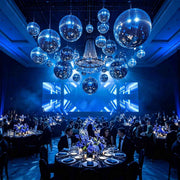 Yescom Blue Mirror Ball for Awards Night Summer Event Image