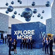 Yescom Blue Mirror Ball for Awards Night Summer Event Image