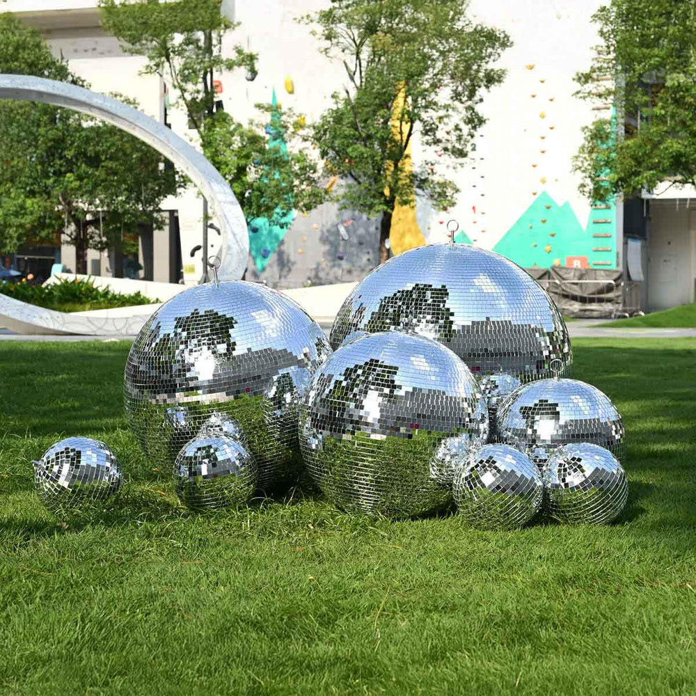 Yescom Mirror Disco Ball Party Bright Reflective Ball Image