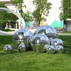 Yescom Silver Mirror Ball for 70s/80s Disco Parties Fashion Runway