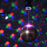 Yescom Shiny Disco Ball with Motor, RGB Light Event Party Decor Image