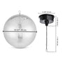 Yescom Shiny Disco Ball with Motor, RGB Light Event Party Decor, 16in with Motor Silver Image