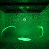 Yescom 16in Shiny Disco Ball with Motor, 8 RGB Lights for Event Party