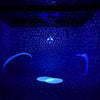 Yescom 16in Shiny Disco Ball with Motor, 8 RGB Lights for Event Party