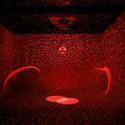 Yescom 16in Shiny Disco Ball with Motor, 8 RGB Lights for Event Party Image