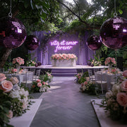 Yescom Purple Mirror Ball for Mardi Gras Awards Ceremonies Image