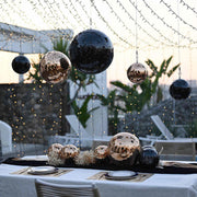 Yescom Black Mirror Ball for Tech Launches Car Show Image
