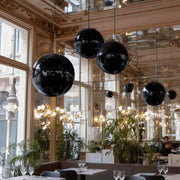 Yescom Black Mirror Ball for Tech Launches Car Show Image