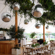 Yescom 20 Inch Mirror Ball for Greenhouse Wedding Vintage Party Image
