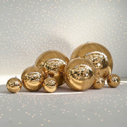 Yescom Gold Mirror Ball for Luxury Weddings Grand Openings, 5-Size Combo Image