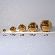 Yescom Gold Mirror Ball for Luxury Weddings Grand Openings Image