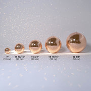 Yescom Rose Gold Mirror Ball for Beach Wedding Luxury Gala Image