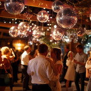 Yescom Rose Gold Mirror Ball for Beach Wedding Luxury Gala Image