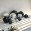 Yescom 16PCS Large Mirror Balls - 5 Assorted Sizes Up to 24"