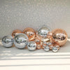 Yescom 16PCS Large Mirror Balls - 5 Assorted Sizes Up to 24"