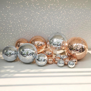 Silver + Rose Gold