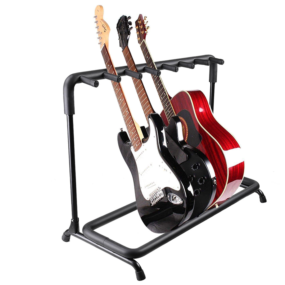 Yescom Stage Guitar Bass Stand Folding Display Rack, 7 Image