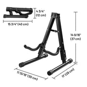 Yescom Stage Guitar Bass Stand Folding Display Rack, 1-Space Image