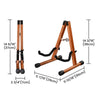 Yescom Stage Guitar Bass Stand Folding Display Rack 3/ 5/ 7/ 9 Opt