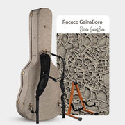Yescom Acoustic Guitar Case (Stand & Straps Optional Add-on), Rococo GainsBoro Image